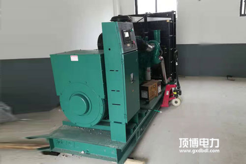 90KW广西顶博发电机组制造安装测试